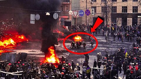 Russian People Are On The Streets In Moscow! Russian Protester Set Himself On Fire!