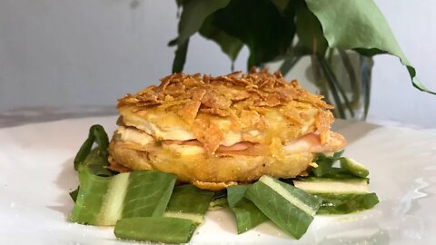 Easy CELERIAC Cordon Bleu recipe - Crispy, Creamy and Healthy!