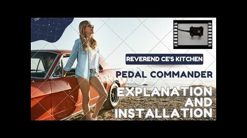 2010 Chevy Camaro Pedal Commander explanation and installation.