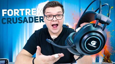 Headset Fortrek Cruzader | Excelente Custo Benefício? Unboxing e Análise!