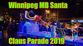 Winnipeg MB Santa Claus Parade 2019