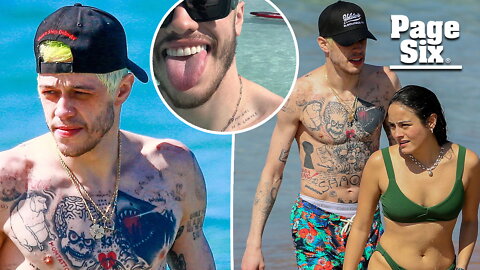 Pete Davidson seemingly reveals Kim Kardashian tattoo removal on Chase Sui date