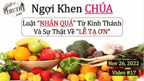 #17 LUẬT NHÂN QUẢ TỪ KINH THÁNH