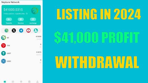 🎉Latest Update 🎉 Neptune Network Listing Announcement || How To Swap NT Tokens || $41,000 Profit