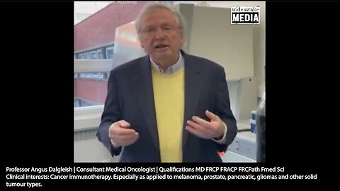 COVID Vaccines | "I Have Patients Who Have Clearly Relapsed (With Melanoma) Following the Booster Vaccine." - Professor Angus Dalgleish | Consultant Medical Oncologist | Qualifications MD FRCP FRACP FRCPath Fmed Sci