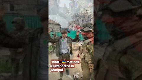 1000+ 🇺🇦 marines surrendered in Maripol