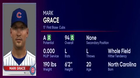 How To Create Mark Grace Mlb The Show 22