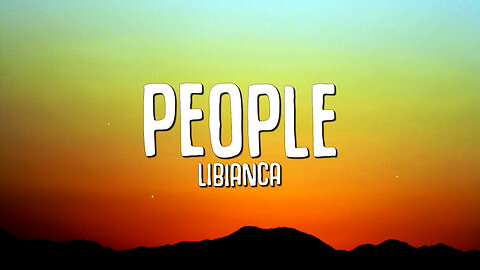 people libianca sped up song