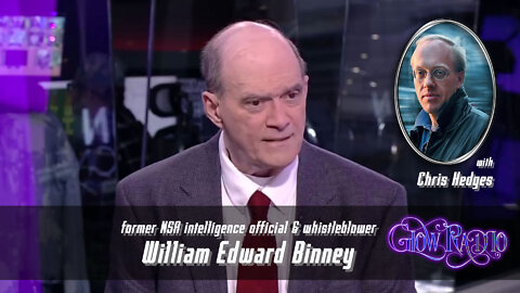 "NSA's Bill Binney & Chris Hedges discuss the Targeting of Civilians with Microwave Weapons"- 2020