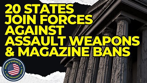 20 States Join Forces Against the Assault Weapons & Magazine Bans