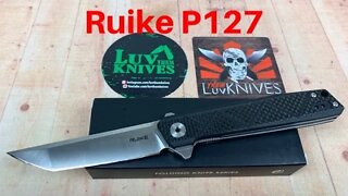 Ruike P127 knife / Includes Disassembly