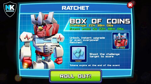 Angry Birds Transformers - Ratchet - Day 1 - Featuring Ratchet