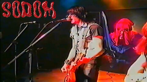 Sodom - Iron Fist HD Live In 1988 Germany Braunschweig(Sodam Ger Band Tele 5 Sontg 052888 Jan)Song