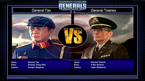 Command & Conquer - Generals - Zero Hour - Nuke Challenge Part 1