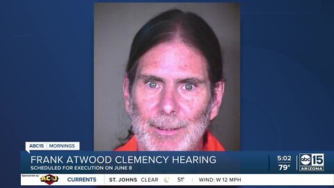 Frank Atwood's clemency hearing to take place ahead of execution