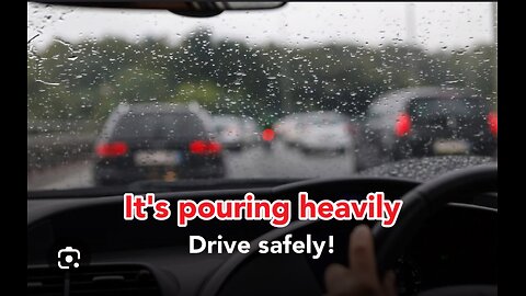 "Rainy Day Driving Alert: Stay Safe on the Roads!"