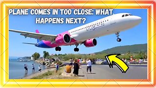 Plane Almost Hits People | Airplane Pilot Flies Too Low |Air Crashes Hard Emergency Landing Aviation
