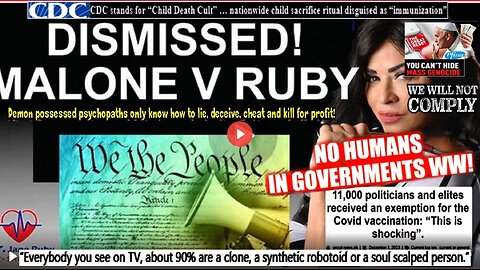 STATEMENT BY DR. JANE RUBY: FREE SPEECH LIVES! (Related links in description)