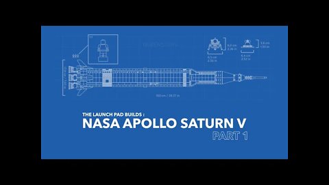 Lego Nasa Apollo Saturn V - Part 1