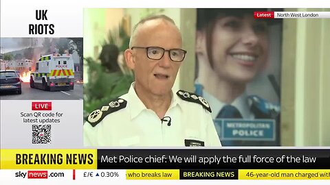 Metropolitan Police Commissioner Mark Rowley Threatens to Extradite and Imprison American Citizens Over Online Posts