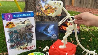 JURASSIC WORLD DOMINION TOYS READ ALOUD DINOSAURS IN THE WILD