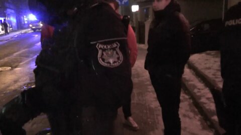 Zamieszki przy klubie Face2Face w Rybniku.