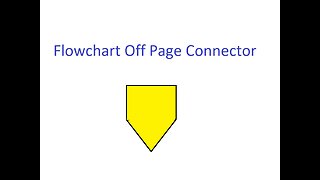 Flowchart Off Page Connector