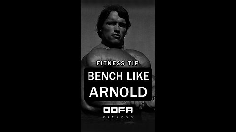 BENCH LIKE ARNOLD 😎 #gymmotivation #bodybuilding