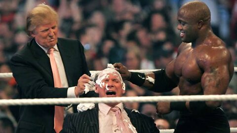 donald trump wwe fight