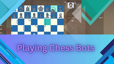 Playing Chess Bots