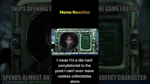 Lore or Gameplay - Meme Reaction 34 #shorts #gamingmemes