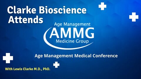 The Clarke Bioscience Team Attend the AMMG Conference With Dr Clarke