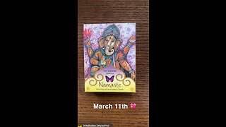 3/11/23 card: meditation