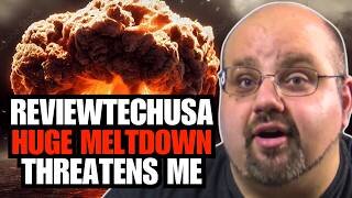 ReviewTechUSA's Nuclear Meltdown: Threatens Me and Mocks Suicide Victims
