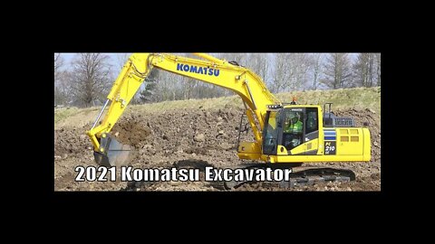 2021 Komatsu Excavator Production