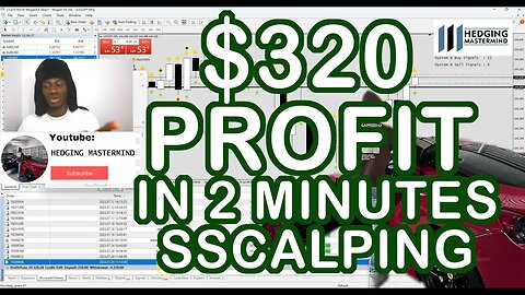 $320 in 2 Minutes Scalping the 5 Minutes Forex Chart #FOREXLIVE #XAUUSD