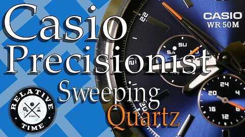 A Sweeping Casio! Casio Precisionist Review ( MTP-SW300-2AV )