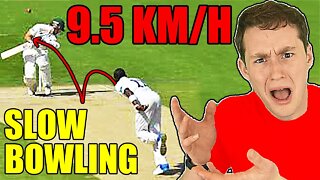 AMERICAN REACTS TO CRICKET SLOW BOWLING (genius...)