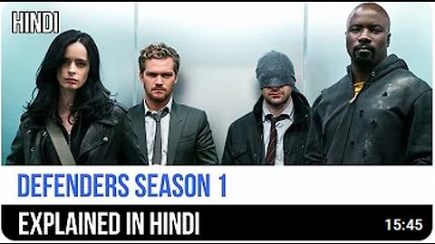 Marvels The Defenders S01 E01 WebRip English 480p