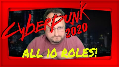 Cyberpunk 2020 ALL 10 ROLES Overview! How To Make A Character tabletop rpg cyberpunk 2077 lore ttrpg