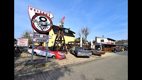 Highway Route 66 town found in Berlin, Germany!
