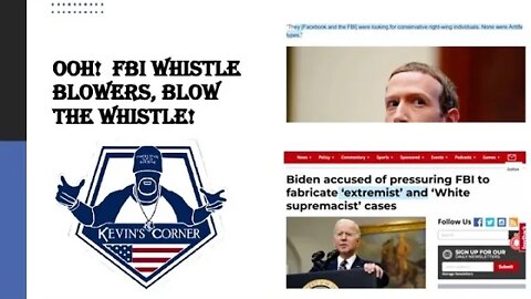 Multiple FBI Agents are Blowing the Whistle (Will they'll be protected?)