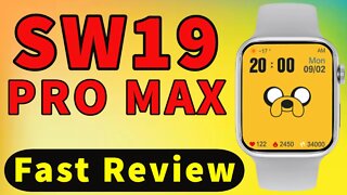 Smartwatch SW19 pro max review pk x8 max x7 max
