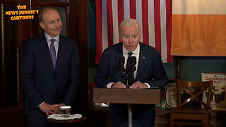 Biden Clown Show in Ireland.