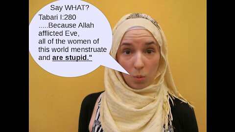 Allah: Women are stupid and destined to go to hell.