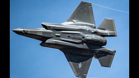 A Dutch F-35 Lightning II is flown by a Royal Netherlands Air Force Pilot