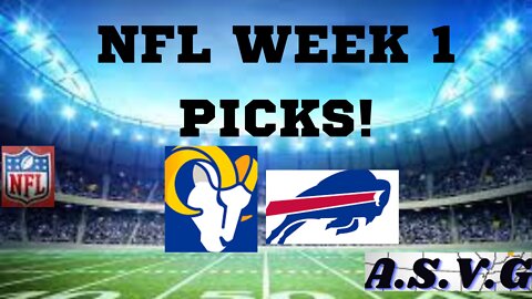 NFL WEEK 1 - PICK EM!