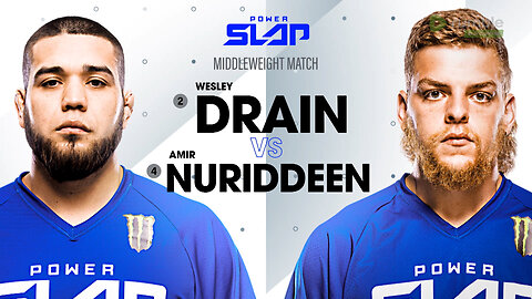 Wesley Drain vs Amir Nuriddeen | Power Slap 4 Full Match