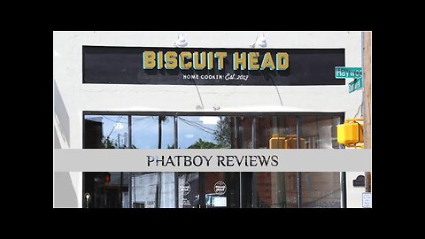 Phatboy Eats All The Biscuits At Biscuit Head In Asheville Nc!