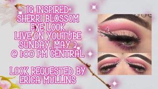 *LIVE* IG INSPIRED SHERRI BLOSSOM EYE LOOK REQUESTED BY ERICA